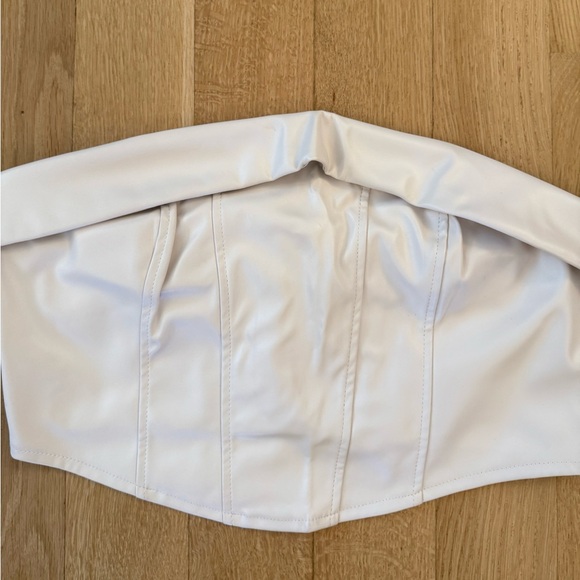 SHEIN White Corset Top - Picture 2 of 4